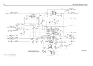 Page 2124-26VHF 1-25W PCB 8486172B07 / Schematics
0VDC 5VDC 5VDC
(SOURCE)
-2 to +7dBm 13.30VDC
6.83VDC
4.52VDC (R)
+1dBm
0VDC (R) 4.95VDC (R)
2.90VDC
3.42VDC3.63VDC
2.5VDC 1.1-4.1VDC
0VDC (T)
2.62VDC (T)
4.91VDC (T)
Temp.
Comp.
Xtal
Ref.Osz.
11.28VDC4.97VDC
2.5-11VDC
5VDC (LOCKED)
0VDC (UNLOCKED)
R3203A15
A24
A3
K1 1K2 2K3 3
47 D32016
47K
NU
TRBL3232
2.2uH
NUR3228
C3231 C3225
.01uF L3201
390nH
0.1uF C3202
.01uF
100 R3223C3229
D3221
0.1uF.047uF
CLK
C3251 C3207
22pF
NU47K
VCOBIAS_2 R3225
C3226
8.2pF
MODIN_VHF_FN_1...