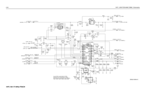 Page 2204-34VHF 1-25W PCB 8486172B08 / Schematics
0VDC 5VDC 5VDC
(SOURCE)
-2 to +7dBm 13.30VDC
6.83VDC
4.52VDC (R)
+1dBm
0VDC (R) 4.95VDC (R)
2.90VDC
3.42VDC3.63VDC
2.5VDC 1.1-4.1VDC
0VDC (T)
2.62VDC (T)
4.91VDC (T)
Temp.
Comp.
Xtal
Ref.Osz.
11.28VDC4.97VDC
2.5-11VDC
5VDC (LOCKED)
0VDC (UNLOCKED)
R3203A15
A24
A3
K1 1K2 2K3 3
47 D32016
47K
NU
TRBL3232
2.2uH
NUR3228
C3231 C3225
.01uF L3201
390nH
0.1uF C3202
.01uF
100 R3223C3229
D3221
0.1uF.047uF
CLK
C3251 C3207
22pF
NU47K
VCOBIAS_2 R3225
C3226
8.2pF
MODIN_VHF_FN_1...