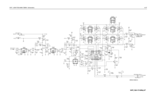 Page 223VHF 1-25W PCB 8486172B08 / Schematics4-37
9180469V03
3.9VDC
 12.5kHz  0VDC
20/25kHz  5VDC
0.75VDC
0.75VDC
3VDC9180469V069180469V04
9180468v04
9180468V06
3VDC
6.8K R3107 9V3
R3135
1.2K 390
1
GND1
GND2 2
GND3 4
5
GND4
3
IN6
OUTR3115
FL3101
12R16R3117
27K
Q3102Q3151
680 R3146 620nH L3111 620 R3108
R3118
6.8K
R3111
12K C31015V_VHF_IF_1
GND24
1
IN2
OUT
NU 2.2pFFL31113GND1
U3115-1CNTL
131 2VDD
14VSS7
DISCAUDIO_VHF_IF_1 15K R31320.1uF C3144
120pF C3143
C3139
C3141
0.1uF 0.1uF
131 2VDD
14VSS7
Q3141 U3111-1
CNTL...