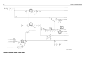 Page 2663-4Controller T2 / Schematic Diagrams
C0622
47uF
C0663C0662
0.1uF.01uF10 R0652
0.1uF C0655
Q0641C0611
22uF J0601-1
33uF C0652D0621
150KR06621.2K R0643 R0611
56K
0.1uFNU 470pF C0621
C0645
33uF C0644 R0641
C0641
470pF10K J0601-2
10uF C0654 C0612
0.1uF
Q06615.6V VR0621
MC78M05
2
GND
1
IN3
OUT
5.6V U0651
NU VR0671 30K R0671
10K R0672 U0611
ADJ1
GND1
3GND2
62ON_OFFVIN 4
VOUT5 LM2941
C0671
0.1uF D06611
ADJGND1
3GND2
6ON_OFF 2 4
VIN5
VOUT LM2941U0641
Q0662R0651 57R01
10 R0642 E0631 J0601-3
7.5K C0601
C0603...