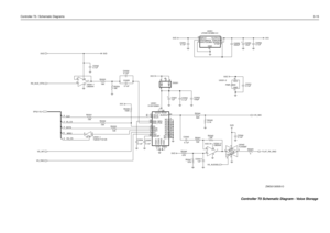 Page 277Controller T5 / Schematic Diagrams3-15
5109152M01
VS_CSMISO VS_CS
DATA CLK
0 R0343 0.1uF
10INPUT1
OUTPUT
2
SENSE 3
SHUTDOWN
6
VTAP
C0302LP2951ACMM-3.3U0351
5
ERROR 7
FEEDBACK
4 GND
8
0.1uF
0.1uF 2C0351
C0305
R0347
47KC0341
1uF R0323
18K
C0304
0.1uF100pFC0303
5.1K
1VSSA117VSSA2
18VSSA3
12VSSD
6
XCLK
R0345
19
NC7
21
NC8
23
NC9 2
RAC 8
SCLK
9
SS
26
VCCA 7
VCCD
3
NC1
27
NC10
28
NC114
NC2
13
NC3
14
NC4
15
NC5
16
NC6
AMCAP 2224
ANA_NEG
25
ANA_POS20
AUDOUT
INT 5 11
MISO 10
MOSI U0301
U0342
CNTL
412
VDD
5VSS3...