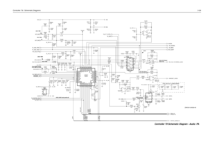 Page 291Controller T9 / Schematic Diagrams3-29
C0204
NU C0211
NU
C0237
2.2uF NU NU
10K
NU
R0274
C0227
NU
R026624K
NU NU
0.1uF C0266
NU
NU
R0227
1MEG
NU
0.1uF C0232 NU 100pF
C0253
NU
D0201
8C0242
NU 8.2K
R0225
NU
NU 100pF
C0256
NU
SYN CLK
HSIO VOX
GP2_OUTCSX
DATA
CH_ACT
SQ_DET
LSIO
F1200
TP0222
30K
R0223
C0228 4,7uF
R027510K Q0271
0
R0228 0.1uF
C0221
0.1uF R0252
C0223
56K
0.1uFC0261
7.5K
R0212 7.5K
R0211
.033uF C0236 9
10 8
4
11
U0211-3
MC3403
47K
R0267
10K
R0268
24K
R0265
VDDDAC
11
VDDRC
45
VDDSYN
27
VOX
7
1...