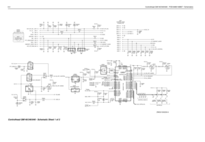 Page 3304-4Controlhead GM140/340/640 - PCB 8486146B07 / Schematics
HOOK
GROUND
MIC 10 GM300CONTROL HEAD
PTT_IRDECODER 7CONNECTOR
8J0801
9
MICROPHONE
CONNECTOR
SCI_RX BOOT_VPP J0811
RESETBOOT_MODE WARIS
HANDSET_AUDIO 1
CONTROLLER
KEYPAD ID CONTROL HEAD ID
SCI_TX EXT_KP_ROW EXT_KP_COL
FLT_A+
4 5 6
BUS+ 2 3
5V
VR0822
5.6VR0843
2.2K
NU
GND
INPUT RESET_
7
U0835
MC33464N-45ATRJ0801-8
JU0853
SWITCH C0833R0833
0.1uF
2 47K10K R0844
55
VDD
22
VRH
21
VRL 23
VSS1
VSS2 24
49
VSS3
45
XIRQ 33
XTAL
PE3_AN3 19
PE4_AN4 14
16...