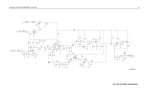 Page 61LB Range1 25-60W PCB 8486206B06 / Schematics4-11
3.8V
0V9.1V9.1V
0.45V
VAGC
1.5V
C1610
4700pF 0.1uF C1628
C1607
100pF
Q16090.22uF C1608 R1601
10K
R1628
1.8KR1622
1K 220pF C1626 9V3_NOISE_BLNKR_2
L1607
1uH 0.1uF C1632Q1602
47K
47K
0.22uFC16273300pFC1624 C1631
10uF
TP1601 4.7K R1602
51
L1605 R1626
130pFC161322uH2200pF C1612 L1604 9V3_NOISE_BLNKR_1
R162747uH
R1606
NOISE_BLNKR_IF1
10K L1603150K 0.1uF
1uH R1604 C1601
0.22uF
1K
36pF C1604
R1609
C1616 D1601
3
2 1R1613
10K
FN0:NP2.7K 9V3
R1633
27K1.5K R1630...