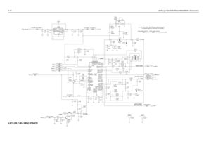 Page 624-12LB Range1 25-60W PCB 8486206B06 / Schematics
FL0830685-O 
Comment: The NOISE_BLNKR line is required because it
is routed through the FracN from the Controller.
2.2VDC
1.5VDC 7.6VDC
-5 to 0 dBm 8.7VDC13.1VDC2 - 3 VDC
2.9VDC, 0.46Vpp
0VDC (R), 4.7VDC (T)
2.5 - 11 VDC
2.5 - 11 VDC
4.9VDC (LOCKED)
0VDC (UNLOCKED)
FN0:NP C1232
.039uF
FN0:NP820K R120721 .01uFC1254
.033uF 16.8MHz
XTALY1201
C1214 R1219
47
1uF 9V39V3_FRACN_1CLK_FRACN_1
FN0:NP C1226
LOCK_FRACN_1
C1223FN0:NP1pF C1205 5V_FRACN_2
.01uFR1208
51...