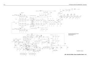 Page 684-18LB Range2 25-60W PCB 8486207B05 / Schematics
J1401
1.8V-2.2V 1.8V-2.2V470pF C1443 MOSBIAS_2_PA_1
0.1uF C1428
470pF
R1448C1472
C1466
.01uFFNO: NP150K30pF C1452
C1455
C146927pF
C1402
.01uF1uF
C1401
.01uF1K R1484
.01uF C1414 R141410 FNO: NP
10
100 R1412
1.8V-2.2V
TP1402
R1440R1418
10C1448
240pF
130pF C1442 .01uF
33 Vpp
33 Vpp58 Vpp169 Vpp C1431
R1464
3.3K
R1445RXIN
TP1403
10
6.2KR1457
2.1VppL1424 C1437
430pF
82nH
390 R1402.01uFC1434
C1460
0.1uF 10 R1415
FNO: NP
16 Vpp
.01uF C1476
18 VppL1423
175 Vpp...