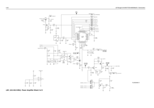 Page 824-32LB Range3 25-60W PCB 8485908z03 / Schematics
2.10V (44W)2.878V (72W)
2.137V (44W)
4.57V (44W) 2.54V (72W)
2.42V (44W) 2.85V (72W) 0.825V
4.93V (72W)
R1526
100K 680 R1501
R1524
680 10K R1504
C1527
.01uF470R1502
51K
1K R1537
R1542 Q1501
RESET_PA_1
0 R1535
R1532
82K Q1502
FECNTL_1_PA_1DATA_PA_1
R1519
680
TP1502
6.2K R1541Q1503
Q1504 2200pF C15042200pF C1508
1.1K R1513
R1517
680
6
57 8
4DATA
C1525
U1502-2
VAR218 VAR324
15 VG
6
VL19
VLIM
0.1uF RSET 31
23
RX 2
T1
30
TEMP14 V1016 V45
V5EXT17 VAR120
8
GND1...