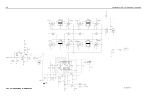 Page 864-36LB Range3 25-60W PCB 8485908z03 / Schematics
3.10 V5V (20KHz, 30KHz)
0V (12.5KHz)
 +13 dBm
120 mV rms 0.78 V
0.025 V-20 dBm
RSSI_IF_1 U1101-3
MC74HC4066
6CNTL 89
14VDD7VSS
R1137
12K C1129
22pFR112010K R1130
51.01uF R1124
FN0:NP
C1140 11 10
14VDD7VSS 0
U1102-4
MC74HC4066
12CNTLR1129
47K
47K
DISCAUDIOC113910K
680.01uF
0.1uF
R1136 C1130 C1135
0.1uF 68pFR1121
C1148
GND1 3
GND2 4
1
IN2
OUT
8.2KR1132CFWC455FFL1106
R11312.4KQ1105
15K3.3K R11330 R1126
FN0:NP 0 R1125
FN0:NP
2 3
1
120pF D1101
Y1101...