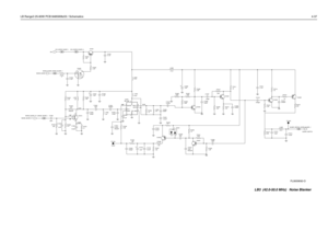 Page 87LB Range3 25-60W PCB 8485908z03 / Schematics4-37
3.8V
0V9.1V9.1V
0.45V
VAGC
1.5V
C1610
4700pF 0.1uF C1628
C1607
100pF
Q16090.22uF C1608 R1601
10K
R1628
1.8KR1622
1K 220pF C1626 9V3_NOISE_BLNKR_2
L1607
1uH 0.1uF C1632Q1602
47K
47K
0.22uFC16273300pFC1624 C1631
10uF
TP1601 4.7K R1602
51
L1605 R1626
130pFC161322uH2200pF C1612 L1604 9V3_NOISE_BLNKR_1
R162747uH
R1606
NOISE_BLNKR_IF1
10K L1603150K 0.1uF
1uH R1604 C1601
0.22uF
1K
36pF C1604
R1609
C1616 D1601
3
2 1R1613
10K
FN0:NP2.7K 9V3
R1633
27K1.5K R1630...