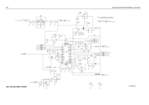 Page 884-38LB Range3 25-60W PCB 8485908z03 / Schematics
Comment: The NOISE_BLNKR line is required because it
is routed through the FracN from the Controller.
-5 to 0 dBm 8.7VDC
7.6VDC
1.5VDC
2.2VDC
13.1VDC
2-3 VDC
2.5 - 11 VDC 0VDC (R), 4.7VDC (T)
2.5 - 11 VDC
4.9VDC (LOCKED)
0VDC (UNLOCKED) 4.9VDC
2.9VDC, 0.46Vpp
C1211
.01uF C1204
220pF IN_5V_RF_REGIN_5V_RF_REG_FRACN_1
FN0:NP16_8MHZ 5V_FRACN_1
1pF C1221FN0:NPC1209
10uF OUTPUT
2
SENSE 3
SHUTDOWN
1500pFC1208 U1250
LP2951
6
5V_TAP5
ERROR 7
FEEDBACK
GND4 8
INPUT1...