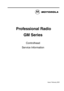 Page 297 Professional Radio
GM Series
Controlhead
Service Information
Issue: February 2001 