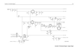 Page 117Controller T12 / Schematic Diagrams3-43
R0641
10K J0601-1
.01uF C0662
150KR0662Q0661R0611
56K
VR0671
5.6V
NU Q0681
R0682
68K R0681
18K 57R01E0631C0611
R0651
10 22uF
33uF C0652 R0612
4.7K
D0661
Q0662R0671
30K
R0672
10K
GND1
3
GND26
2ON_OFF VIN4
VOUT
5 LM2941U0611
ADJ
1
C0671
0.1uF J0601-3
Q0663D0621 C0603
1K10uF
R0661
RESET
1 VR0621
5.6V
GND4
INPUT2NC13NC25
NC3
6
NC4
7
8
NC5
U0652
MC33064
2
GND
1
IN OUT3
TP0661
C0663MC78M05U0651
0.1uF1.2KR0643
C0655
0.1uF 0.1uF C0651 C0645
NU 0.1uF VR0601
24V
C0621
470pF...