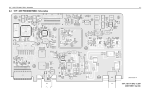 Page 151VHF 1-25W PCB 8486172B04 / Schematics4-32.0 VHF 1-25W PCB 8486172B04 / Schematics
C0101
C0102C0104 C0105
C0106
C0107 C0121
C0131 C0132C0211
C0212
C0221C0222
C 0223C0224C0225
C0226
C0227
C0231C0232
C0233
C0234C0235 C 0236C0237
C0241
C0242 C0243
C0244
C0245C0246 C0251
C0252
C 0253 C0255
C0261
C 0262C0267
C0421 C0441
C0442
C0443
C0444
C0445
C0446
C0447
C0448
C0449C0451
C0452
C0453
C0454
C0455
C0456
C0457
C0458
C0459
C0460
C0461
C0462
C0463
C0464
C0466
C0467
C0468 C0470
C0471
C0472
C0473
C0474
C0476
C0477...