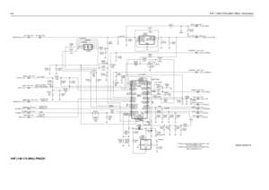 Page 1544-6VHF 1-25W PCB 8486172B04 / Schematics
Remark:
If Y3261 is placed then C3263 2113740F07 1.5pF
If Y3263 is placed then C3263 2113743E20 100nFRxxx 0662057B02 150k
R3261 0662057A89 47k see remark see remark (SOURCE)
C3245 C3212
220pF 16_8MHz.018uF
390nHL3201
C3202OUTPUT 1
SENSE 2
SHUTDOWN3
.01uFLP2951U3211
5V_TAP 6ERROR 5
FEEDBACK7
4 GNDINPUT8
2.2uF C3255 .01uF C3205
C3252
01000pF
R3242R3241
100
C3241DATA
R3261 NU 56pF
47K
2.2uF C3233MODIN_VHF_FN_1 BWSELECT_VHF_FN_1.01uF C3203
R3263
100IN_5V_RF_REG
.01uF...