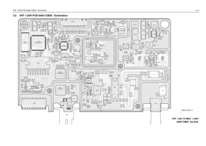 Page 161VHF 1-25W PCB 8486172B06 / Schematics4-133.0 VHF 1-25W PCB 8486172B06 / Schematics
VCO-REV-T3
PA-REV-T1FE-REV-T3 IF-REV-T4 FRAC-T4
CNTL-REV-T6
C0101C0102C0104 C0106
C0107
C0131C0132C0211
C0212
C0221C0222
C0223 C0224C0225
C0226
C0227
C0228 C0231
C0232
C 0233
C0234C0235 C0236C0237
C0241
C0242 C0243
C0244
C0245C0246 C0251
C0252
C0253C0261
C0262C0267
C0421
C0441
C 0442
C 0443
C 0445
C 0446
C 0447
C 0448
C 0449
C 0470
C 0471
C 0472
C 0473
C 0474
C 0476
C 0477
C 0478
C0482
C0483
C0484 C0486C0487C0488C0490...