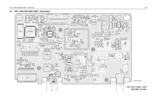 Page 171VHF 1-25W PCB 8486172B07 / Schematics4-234.0 VHF 1-25W PCB 8486172B07 / Schematics
C0101
C0102C0104 C0106
C0107
C0131 C0132C0211
C0212
C0221
C0222
C0223 C0224C0225
C0226
C0227
C0228 C0231
C0232
C0233
C0234C0235 C0236C0237
C0241
C0242 C0243
C0244
C0245C0246 C0251
C0252
C0253C0256
C0261
C0262
C0421
C0441
C0442
C0443
C0445
C0446
C0447
C0448
C0449
C0470
C0471
C0472
C0473
C0474
C0476
C0477
C0478 C0482 C0483
C0484 C0486C0487
C0488
C0490
C0493
C0494
C0495
C0496
C0501C0502 C0503 C0504 C0505 C0506
C0508 C0509...