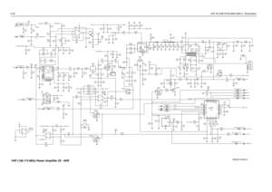 Page 2024-54VHF 25-45W PCB 8486140B15 / Schematics
G
G
G
G
G
G
GGGG
G
G
G
G
G
G
C
J3401
R
F
0.8x25 1.542x4Forward:  0.254 x 22.674
5185130C65Center:      1.905 x 29.03 width = 2.032
Spacing:  0.254 Reverse:     0.254 x 23.91
C3503
470pF C3419
330pF
C3471
.022uF
R3440
0
CNTLVLTG C3423
1uF
R3404
47K
D3402
C3413
NU L3401
.022uF2.7
4.22nH
100pFC3507 R35261MEG
1MEGR3562
TP3406R3563
17 VAR120
VAR218 VAR324
15 VG
VL 6
VLIM19 1
RS21
RSET
31
RX23
T1 2
TEMP
30V10
14 V45
16
V5EXT
28
F168
9
GND1 8
GND2
25
INT 4NA22
Q
11
QX...