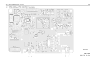 Page 275UHF 25-40W Band1 PCB 8486127z01 / Schematics4-335.0 UHF 25-40W Band1 PCB 8486127z01 / Schematics
C0108C0211
C0212 C0251
C0252
R0103R0211
R0212
R0251 R0252
R0253 R0257
16
1
8
9 U0251
C0253C0256
C0261
C0262R0256
R0268
R0269 8 7114
U0211
C0421
C0441
C0442C0443
C0445
C0446C0447
Q0110
R0222 R0261 R0262R0442
C0104 C0106C0224
C0226
C0227C0228
C0232
C0233
C0236 C0237C0495 R0101R0102
R0104 R0108R0110
R0115
R0116R0226R0227
R0228C0221C0222 C0225
C0241 C0243 R0220R0221
R0223R0224
R0229R0254
R0255
C0235C0242
C0244...