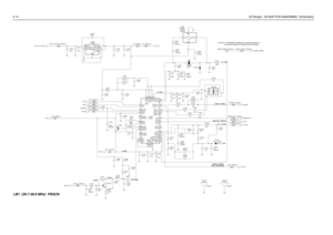 Page 3264-14LB Range1, 25-60W PCB 8486206B06 / Schematics
FL0830685-O 
Comment: The NOISE_BLNKR line is required because it
is routed through the FracN from the Controller.
2.2VDC
1.5VDC 7.6VDC
-5 to 0 dBm 8.7VDC13.1VDC2 - 3 VDC
2.9VDC, 0.46Vpp
0VDC (R), 4.7VDC (T)
2.5 - 11 VDC
2.5 - 11 VDC
4.9VDC (LOCKED)
0VDC (UNLOCKED)
FN0:NP C1232
.039uF
FN0:NP820K R120721 .01uFC1254
.033uF 16.8MHz
XTALY1201
C1214 R1219
47
1uF 9V39V3_FRACN_1CLK_FRACN_1
FN0:NP C1226
LOCK_FRACN_1
C1223FN0:NP1pF C1205 5V_FRACN_2
.01uFR1208
51...