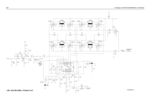 Page 3504-38LB Range3, 25-60W PCB 8485908z03 / Schematics
3.10 V5V (20KHz, 30KHz)
0V (12.5KHz)
 +13 dBm
120 mV rms 0.78 V
0.025 V-20 dBm
RSSI_IF_1 U1101-3
MC74HC4066
6CNTL 89
14VDD7VSS
R1137
12K C1129
22pFR112010K R1130
51.01uF R1124
FN0:NP
C1140 11 10
14VDD7VSS 0
U1102-4
MC74HC4066
12CNTLR1129
47K
47K
DISCAUDIOC113910K
680.01uF
0.1uF
R1136 C1130 C1135
0.1uF 68pFR1121
C1148
GND1 3
GND2 4
1
IN2
OUT
8.2KR1132CFWC455FFL1106
R11312.4KQ1105
15K3.3K R11330 R1126
FN0:NP 0 R1125
FN0:NP
2 3
1
120pF D1101
Y1101...