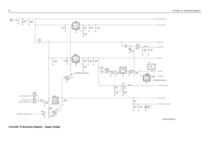 Page 783-4Controller T2 / Schematic Diagrams
C0622
47uF
C0663C0662
0.1uF.01uF10 R0652
0.1uF C0655
Q0641C0611
22uF J0601-1
33uF C0652D0621
150KR06621.2K R0643 R0611
56K
0.1uFNU 470pF C0621
C0645
33uF C0644 R0641
C0641
470pF10K J0601-2
10uF C0654 C0612
0.1uF
Q06615.6V VR0621
MC78M05
2
GND
1
IN3
OUT
5.6V U0651
NU VR0671 30K R0671
10K R0672 U0611
ADJ1
GND1
3GND2
62ON_OFFVIN 4
VOUT5 LM2941
C0671
0.1uF D06611
ADJGND1
3GND2
6ON_OFF 2 4
VIN5
VOUT LM2941U0641
Q0662R0651 57R01
10 R0642 E0631 J0601-3
7.5K C0601
C0603...