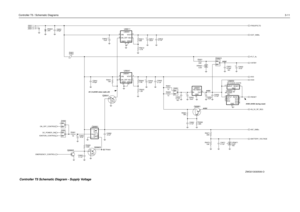 Page 85Controller T5 / Schematic Diagrams3-11
470pF
C0661
47uF C0601
R0642
7.5K
33uF C0641
470pFC0644
0.1uF C0681 J0601-2
C0612
0.1uF
R0641 J0601-1
10K
R0662C0662
.01uF
150K D0660R0652
1024K
Q0641
R0621
GND
3
INPUT 2
RESET_1
C0654U0653MC33464N-45ATR
10uF
U0651MC78M05GND2 IN 1
3
OUT
TP0661
C0663
0.1uFR0643
1.2K
0.1uF C0655 D0651
Q0661
R0611
56K
NU 5.6V VR0671
Q0681
68K R0682 18K R0681 E0631
57R0122uF C0611
10 R0651
33uF C0652 0.1uF
NU C0651
0.1uF C0645 24V VR0601
470pF C0621
C0622
47uF
NU
6 GND2
2
ON_OFFVIN 4...