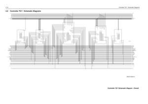 Page 923-18Controller T6/7 / Schematic Diagrams4.0 Controller T6/7 / Schematic Diagrams
T2 0102727B24  MPT
T2 0102727B27 SEL5/MDC T3 0102727B38
T3 0102727B42 MPT
T3 0102727B44 P2 0102726B64P2 0102726B66P3 0102726B71
P3 0102726B70
P3 0102726B69P1 0102726B35 P2 0102726B67
P1 0102726B31
P7 0102727B16  SELV/MDC P7 0102727B15  MPT
T4 0102727B50 T4 0102727B49
T4 0102727B51  MPT
T4 0102727B52  SELV/MDCT4 0102727B54 SEL5/MDC T4 0102727B53 MPTT4 0102727B55 P5 0102726B92
P6 0102727B04  SELV/MDC P6 0102727B03  MPTP1...