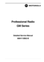 Page 1Professional Radio
GM Series
Detailed Service Manual
6864115B62-B 