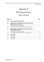 Page 59NPD Application NotesB-i
Appendix B
NPD Application Notes
Table of Contents
Table of Contents
ParagraphPage
1.0Non Prescribed Data (NPD) Calls............................................................. 1
2.0Calls with DTE connected to External Data Connector
(Radio Accessory Connector).................................................................. 1
2.1DTE Initiated Call (Outgoing Calls).............................................................. 1
2.2Calls Initiated by another Radio Unit...