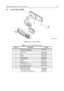 Page 29Radio Exploded Mechanical Views and Parts Lists 3-13
8.3 Control Head - GM340
Figure 3-12Control Head GM340
Ta b l e 3 - 3Control Head GM340 Parts List
Item noDescriptionPart No
1Housing Front, including:
Gasket, Lens, Lightguide1586086B01
2Knob, Volume3686098B02
3Label1364279B13
4Speaker5086126B01
5Keypad, including
Keypad Button7586089B01
3886133B--
6PCB KitGLN7350_
7Potentiometer1805911V02
810 PIN Microphone Jack2864287B01
9Flex 12 Position Connector
(Controlhead to Radio)8486127B01
10Backhousing,...