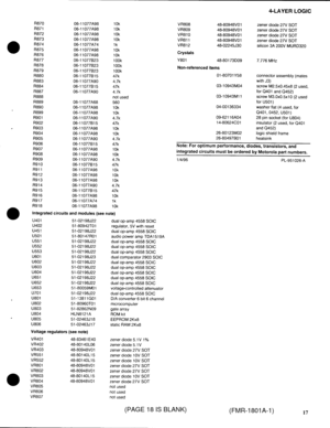 Page 18
(FMR-1801A-1)
(PAGE 18 IS BLANK) 