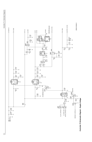 Page 1183-4Controller T5 / Schematic Diagrams
470pF
C0661
47uF C0601
R0642
7.5K
33uF C0641
470pFC0644
0.1uF C0681 J0601-2
C0612
0.1uF
R0641 J0601-1
10K
R0662C0662
.01uF
150K D0660R0652
1024K
Q0641
R0621
GND
3
INPUT 2
RESET_1
C0654U0653MC33464N-45ATR
10uF
U0651MC78M05GND2 IN 1
3
OUT
TP0661
C0663
0.1uFR0643
1.2K
0.1uF C0655 D0651
Q0661
R0611
56K
NU 5.6V VR0671
Q0681
68K R0682 18K R0681 E0631
57R0122uF C0611
10 R0651
33uF C0652 0.1uF
NU C0651
0.1uF C0645 24V VR0601
470pF C0621
C0622
47uF
NU
6 GND2
2
ON_OFFVIN 4...