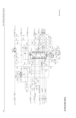 Page 2284-16UHF 1-25W PCB / Schematics / Parts List
2.63 VDC (TX)
4.97 VDC (TX) 4.97 VDC (25KHZ Chan. Spacing)4.97 VDC
0 VDC (12.5KHZ Chan. Spacing)
4.97 VDC 0 VDC (Unlocked) (SOURCE)
2.48 VDC
0 VDC 4.97 VDC
3.48  5 VDC (Locked)10.87 VDC
1.28 VDC 12.7 VDC
2.5 to 11 VDC
1.76 VDC (Tx)
3.05 VDC (RX)6.68 VDC
VDC1.78 VDC (Rx)4.58 VDC
2.52 VDC 2.48 VDC
0 VDC (RX)NUNU
TRBCLK 220 R4241
.01uFC4234 TP4202
10pF C4227
NU 0.1uF C4288Q4221
100pF C4287
BWSELECT
C4289
0.1uF
C4251
0.1uFVCOBIAS_2_UHF_FN_1
C4255
100pF
CSX_UHF_FN_1...