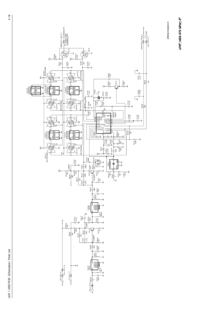 Page 231UHF 1-25W PCB / Schematics / Parts List4-19
9180469V03
3VDC3.9VDC 12.5kHz  0VDC
20/25kHz  5VDC 9180469V069180469V04
0.75VDC
0.75VDC3VDC9180468v04
9180468V06 U3111-1
CNTL
131
2VDD
14VSS7
R3116
330MC74HC4066
82pF C3112
Q3152
R3135
1.2KBWSELECT_UHF_IF_1
R3132
DISCAUDIO_UHF_IF_1 15K
680 R314610K R3151
0.1uF C3139 C3132
0.1uF R3117
27K
IFQ3102
10 R3112
1.8K R3142R3154
10K
C3110
27pF
C3140
0.1uF 620nHL3111VDD
7VSS
620 R3108
U3115-2
MC74HC4066
5CNTL4 314
0.1uF C3144 FL3111
CFWC455G
3GND1
GND2
4
1
IN2
OUT
C3141...