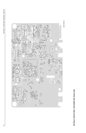 Page 2644-4UHF Band 2 1-25W PCBs / Schematics / Parts List
ZMY0130678-D
Y3101 2
34
Q3102
R3112 R3114R3115 R3113
R3116R3118
L3112 D3101C3116
C3121C3122 C3123Q3141
Q3151Q3152
R3133R3134R3151 R3152
R3153 R3154
R3141R3147 R3146
C3144C3147
C3151C3152 C3146
FL3111
2 3
4FL3115
23 4 FL3113
Q3101 R3102
R3104 R3105
R3108
R3107
L 3 111C3104
C 3 11111
C3112
C3110 C3113
R5474C5471 C5025
C5475R5457Q5004
Q5002
R5069R5062
R5068R5061
R5071 R5072R5063
R5070
R5017
R5002
R5016 R5018
D5007C5062
C5064
C5011C5013C5067 C5028
C5069...