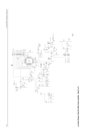 Page 3244-24Low Band PCBs / Schematics / Parts Lists
LM61426.20V (72W) FN0: NPFN0:NPLM6142
5.86V (44W) 2.95V (72W)
2.85V (44W) 2.48V (72W)
1.85V (44W)2.51V (72W)
1.86V (44W) 0.825V
FN0:NOTPLACED
R1517
680 R1523
1% 68K
CNTLVLTG 100K R1527
C1504
CNTLVLTG_PA_1 C1508
2200pF
R15132200pFFECNTL_1RESET
1.1KFECNTL_1_PA_1 Q1502CSX_PA_1
680 R1501
3.3K R1518 1000pFC1506CLK
1
2
VOUTRESET_PA_1
LM50
U1501
3
GNDPOS
R1510
100K
10K R1533CSX 9T1_PA_1
FECNTL_2_PA_1
R15089T1
R1509 43.2
1%
100K
C15279V3_PA_1
.01uF .01uFC1528FN0:...