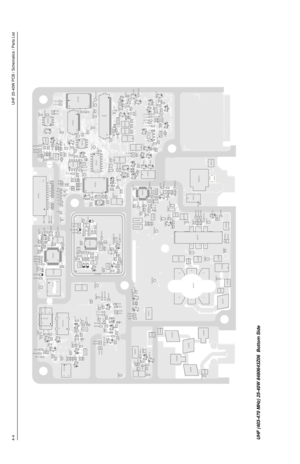 Page 4364-4UHF 25-40W PCB / Schematics / Parts List
C3144C3146
C3147Q3141
R3134R3141
R3146R3147
R3154
R3113R3133C3151C3152
Q3152
R3151 R3152
R3153
Q3151
43
2 FL3111
FL3113
43
2 FL3115
C4263
D4261
R4261 TP4201TP4202
Y4261 2
34Y4262
C4261
C4262
R4241 R4262
1
372513
U4201C4201C4202 C4203
C4204
C4205
C4206C4208 C4209
C4211 C4287D4201R4201
R4206
C4207C4288 R4203
R4204
C4228
L4231
R4228C0485
4
3 2
Y3101
C3116
C3121C3122
C3123
D3101
L3112Q3102
R3112
R3114R3115 R3116R3118
C3104
C3110 C 3 111
C3112
C3113L 3 111
Q3101...