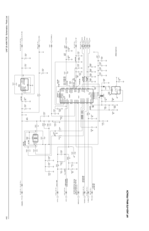 Page 4384-6UHF 25-40W PCB / Schematics / Parts List
C4262
220pF
C4251 C4228
0.1uF
C4252 R4221
1000pF 150
TP4202 1
C4253
4.7uFIN_5V_RF_REG
TRB
D4261 2.2uF C4213
R4241MODIN
220 C4221
.01uF
C4227
LOCK_UHF_FN_1
100pF
100pF C4243U4507 C4202
.01uF
BWSELECT
100pFVSF_UHF_FN_1
C4255 0.1uF C42092.2uF C4210
16_8MHz_UHF_FN_1C4204 5V_UHF_FN_1
100pF
R4222
510
VCOMODC4246
100pF 100pF C4287
C4241CLK_UHF_FN_1
C4242VDDA
100pF C42230.1uF C4222
CSX_UHF_FN_1 C4207
C4289
0.1uF Vac
VCTRL
R4263C4244 47 R4204
CLKVSF
100pF 5V
.01uF...