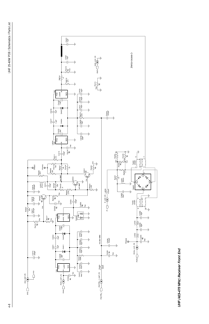 Page 4404-8UHF 25-40W PCB / Schematics / Parts List
GND
51 R4051 C4009
100pF33 R4008D4005 VacR4017
XFMR T4051
1
2
35
4 43pF C4004TBD L4004
IN
NEG POS
39pF
Q4001
Vac C4007270 R4011
C4024
1000pF 33pF C4002
100KNEG POS
R4001TBD
L4005
IN VacQ4002
FECTRL_1_UHF_FEQ4003
27nHL4053100K R4012
39pF C40033300pF
TP4003IFC4013
470nHL4003
Vac
150nH L4051 3300pF
R4015 C4011
3
5 4L4006
Vac
XFMR T4052
1 21.8pFC4017
D4004 C4028
Vac
R4060
330KC4026
1.8pF
Vac22pF
R4053C4019
R4020
Vac
15nHL405468 R4007
D4002
R4019
Vac 12pFC4018...