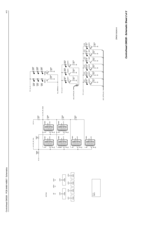 Page 73Controlhead GM328 - PCB 8486146B07 / Schematics4-5
S0862
LED5 LED4 LED6 LED1 LED2 LED3 F4 P2
F3 P1
F2
F1 F1 F2 F3 F4P1 P2
LED1 LED2 LED31V/1V 0V/0V
0V/1V
LED4 LED6 LED5
S0864 S0863 S0861S0866 S0865
KEYPAD
red yellow green
0V/2V
0V/3V1V/0V R0867green D0885
13K
green D0888 D0886
green
green D0887 green D0884
green D0881
270 R0885
270 R0881Q0885 1
P1
2
P2
3
P3 4
P4 5
P5
6
P6
7
P7 8
P8 8
P8S0865 1
P1
2
P2
3
P3 P4 4 5
P5
6
P6
7
P7
R0864 S0861
43K R0866
51K R0861 51K
R0880
22K
7P8 813K R0862
P1 1
P2 2
P3 3P4...