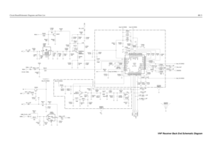 Page 127Circuit Board/Schematic Diagrams and Parts List
6B
-21
R3205
1K NU 1µH L3201
L3200
Vdda 1µH
C3241
1200pF
330pF C3271
DATA
CLK
1K R3209
RSSI_OUT4
TESTA16
TESTD8
VAG
32
VAG_REF
25
VPP9
PREAMP_OUT47PRE_AGC48
PRE_IN3RED_VCC1RED_VSS2
ROSE_VCC
30
ROSE_VSS
29
RSSI_FLT5
GREEN_VCC41
GREEN_VSS43 15
IOUT
31
LIM
?XMIX_BYP
46MIX_IN
MLPD_CR
24
PHASE_LOCK
26
DATA
DEMOD_HF
28
DEMOD_OUT
27
EMIT11EXTBS6
?XFREF GND20
GOLD_VCC10
GOLD_VSS14
39
C3M
35
C3P38C4M
36
C4P37 19
CEX18CLK COL
13
17
12
BLUE_VCC45BLUE_VSS44...