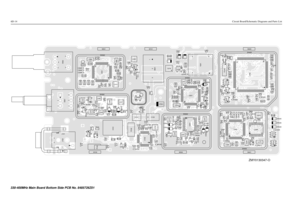 Page 2086D-14Circuit Board/Schematic Diagrams and Parts List
2
S502
35 44
C
8 C S501
2
1 J101
4
3
2
J102
Q 111
3
4R101
R170M100
CR103
P100C108
R172
R133
H101
CR105 C172
C132
C173
R102
R131 R130
R132R109
L112 25
9 17
U102
1C133
C105
C130
C138C151 C170
C174
C134
C128
C135
C150
C152C126Q301
R304R340
R305R328
R306
R307
R303
R347
SH302
L340
L304
L306
L307
L303
L305
CR304
CR305CR303
C309
C315
C321
C395C307C310
C314
C380
C312
C318
C316 C313C317
C306
C311
R344R350
R343
M301
SH322
L331
L314
13 25
37
1U301
C337
C383 C390...