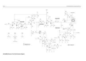 Page 2106D-16Circuit Board/Schematic Diagrams and Parts List
L340
390nHHSMP3820
1
23 CR308
R317
1K
100pF C395C331
100pF 1K R347
R5
C311100K R307 R306
100K
CR304 C306
CR305 C312
8.2pF
22nHL305
C313
12pFL306
19.71nH 19.71nHL307 5.1 pFC316
NUNU R305
470
R304
12K
C321
100pF
C309
100pF
R303
1 K 
Q301
13
2 C307
0.1uF0.1uF C314
180nHL304C315
100pF
C310
0.1uF
R328
2.7
L303
33nHR340
8.2K
19.71nH L302C308
100pF
100K R301
12pF C302C305
12pF
CR301
CR302 5.1pFC303
11pF C304 R302
L301100K
19.71nH1 CR303
23 C301
8.2pF
RX_IN
1...