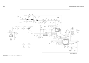 Page 2146D-20Circuit Board/Schematic Diagrams and Parts List
VL 6
VLIM19
TEMP30
V10 14
V45 16
17
V5EXT20
VAR1
18
VAR224
VAR3
VG 15
22
NA
Q 11QX 10
1
RFIN
RS21
31
RSET
RX23
T1 2
CLK26 CQ 12
CQX 13
DATA28 F168 9
GND1 8
GND225
INT 4
U102
H99S
ANO32
BPOS27 CEX29
CI 3
CJ 5
CL 7
C138
330pF
CR105
GND
31
POS
2
VOUT
R131 LM50
10K R130
18K 330pF C170C110
330pF
0.1uF C126
.022uF C173
5VTX_BIAS
RESET UNSWB+
DATACLK
CSX
330pF C122C105
330pF4
1 3
330pF C132 Q111
2
6
330pF C174
R133
UNSWB+
NU10K
4.7K
47K 47K
1000pF C127...