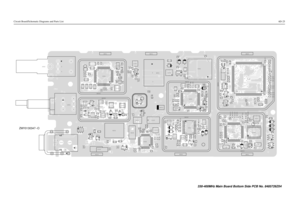 Page 219Circuit Board/Schematic Diagrams and Parts List6D-25
ZMY0130347--O
2
S502
3
54
4 C8
C
S501
2C383C390
C346
C343 C357C358
R344C359
13
25
371 U301
C345
C334
C337
C329
C336 C347
C348 C356C339
C340
C341
C342
C355
L314
SH322C344
C360
C361
C382
L331R343
R350
C327
C338C326
C330
L330
Q302
R315R311
R312
R313
B501
3 2 1
C277
C215
C279
C522
C278L505
R205
U248VR441
VR442
VR506
Y201 4
32
C436
C437
3
FL401
R463R414R415
R420R426
C431
C435
C433CR411
Q416
R462
R419R460
SH402
C434
R461 U410
M400
C449
C463C524 C525...