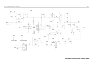 Page 83Circuit Board/Schematic Diagrams and Parts List
6A
-21
33nHL273
390nHL281 100pFC281
240 R245
2.2uFC276
NU C272
0.1uFC273C286
0.1uF
L271
68nH
Rx_sw
Tx_sw PRESC
NU C271
TX_SWITCH
VCC_BUFFERSVCC_LOGIC
RX_OUT
RX_SWITCHSUPER_FLTR
TRB_IN TX_BASE
TX_EMITTERTX_IADJ TX_OUT
FLIP_IN
GND_BUFFERS
GND_FLAG GND_LOGIC
PRESC_OUT
RX_BASE
RX_EMITTERRX_IADJ
COLL_RFIN
U241
50U5411 9 17 10
138
7 122
3
19 16
15 1
4
20 5
6 14 18
1 SHIELDSH242
1 SH241
SHIELD
VCO TOP SHIELD VCO BOTTOM SHIELD
R260
1K
C297
.01uF4
1 3
Q2602...