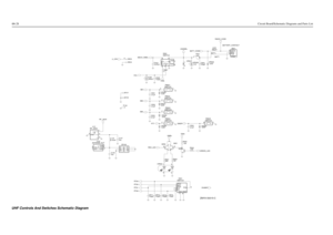 Page 906A
-28Circuit Board/Schematic Diagrams and Parts List
B504 if
B503
LI_ION
VR5016.8V0.47uF C502
C505
100pFSWITCH S502
4
1
LOW5
HIGH36
TAB1
7
TAB2
2
R507
0 MECH_SWB+
Vdda VOL
P100M100 M101
VR441
6.8V
6.8V VR442PB503
SWITCH
1 2 .01uFC522
VR444
6.8V1 2SWITCHPB501
2PB502
SWITCH
1 6.8V VR440
.01uFC521
2SWITCHPB504
1 .01uFC523
EMER PTT SB2
SB3SB1
PB505
1 2SWITCH
C520
.01uF6.8V VR443
Vdda
4
3 2
R506
47K 5 1
6IMX1
Q50510K R505
R502
180
680 R501GREEN_LED SWB+
RED_LEDQ502
3 1
2
4 CR503CR501
1
210V VR439
100pFC503...