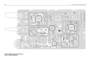 Page 1085B
-16Circuit Board/Schematic Diagrams and Parts List
2 S502
35 4
1
2S501
C8 C 4J101
4
3
2
J102
C108
C132
C173
C172
CR105H101 P100
Q111
3
4
R101
R170
R133
R172 C315
C321
C395
C313 C310
C314
C318 C380
C306
C311
C316
C317C312
CR304
CR305CR303
L340
L306
L307
L305
L304
R306
R307R347 R305
SH302
C309
C307
L303
Q301
R304R303R340 R328
C383 C390
C346C339
C340
C341
C342C343 C357C358
R344
13 25
37
1U301
C337
C329 C347
C348 C356
L314
SH322
C336C344
C360C355C361C382
L331R343
R350
C345
C334
C359
C327C330 C326...