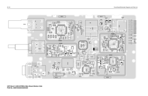 Page 1425C-16Circuit Board/Schematic Diagrams and Parts List
2 S502
35 4
4 C8
C
S501
2
J101
4
3
2J102
C108
C132
C173
C172
CR103
CR105
H101
M100
P100Q111
3
4R101
R170
R133
R172 C309
C315
C321
C395
C313
C317C307
C310
C314C306
C311
C380
C316
C312
C318
CR304
CR305CR303
L340
L303
L306
L307
L304
L305
Q301
R306
R307R340
R347
R303
R304
R305R328
SH302
C337
C383 C390
C329
C336
C344
C345
C346
C347
C348C334
C356C339
C340
C341
C342
C343 C357
C360
C355
C358C359
C361
C382
L314
L331R343
R350
R344
SH322
13 25
37
1U301
M301
B501...