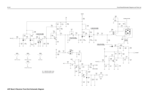 Page 1485C-22Circuit Board/Schematic Diagrams and Parts List
L340
390nHHSMP3820
1
23 CR308
R317
1K
100pFC395 C331
100pF 1K R347
R5
C311100K R307 R306
100K
CR304 C306
CR305 C312
7.5pF
12nHL305
C313
11pFL306
11.03nH 11.03nHL307 4.3pF C316
NUNU R305
470
R304
12K
C321
100pF
C309
100pF
R303
1.5K
Q301
13
2 C307
0.1uF0.1uF C314
180nHL304C315
100pF
C310
0.1uF
R328
2.7
L303
22nHR340
8.2K
11.03nHL302C308
100pF
100KR301
12pF C302C305
8.2pF
CR301
CR302 4.3pF C303
11pF C304 R302
L301100K
11.03nH1 CR303
23 C301
8.2pF
RX_IN
1...